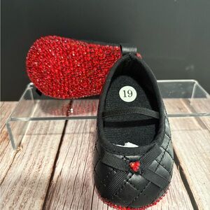 Red Bottom Baby Mary Jane Shoes, NWOT